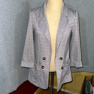 Maurices Tweed Look Unlined Jacket with Pockets and Cuffed Sleeves